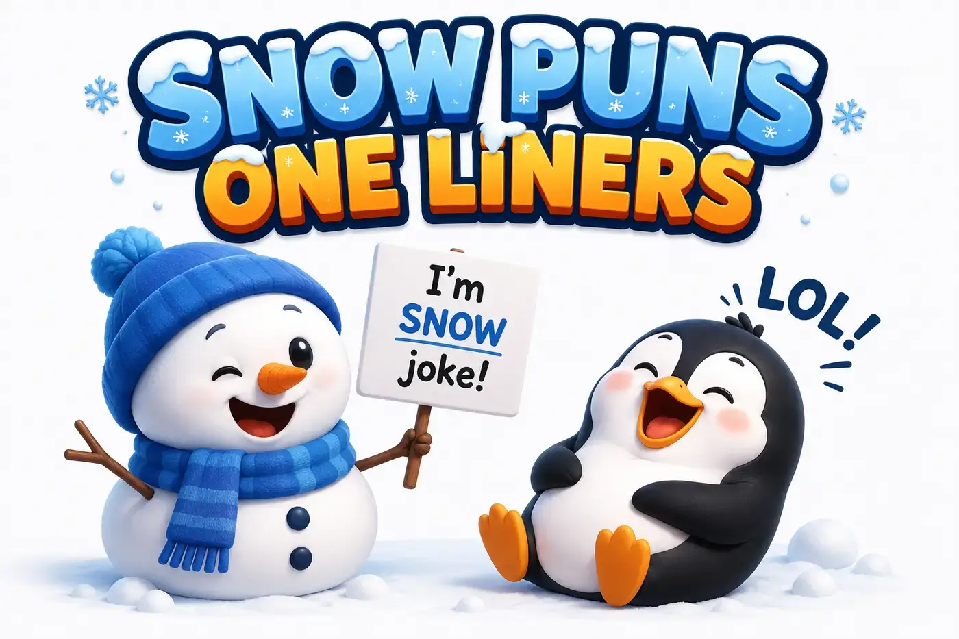 Snow Puns One Liners
