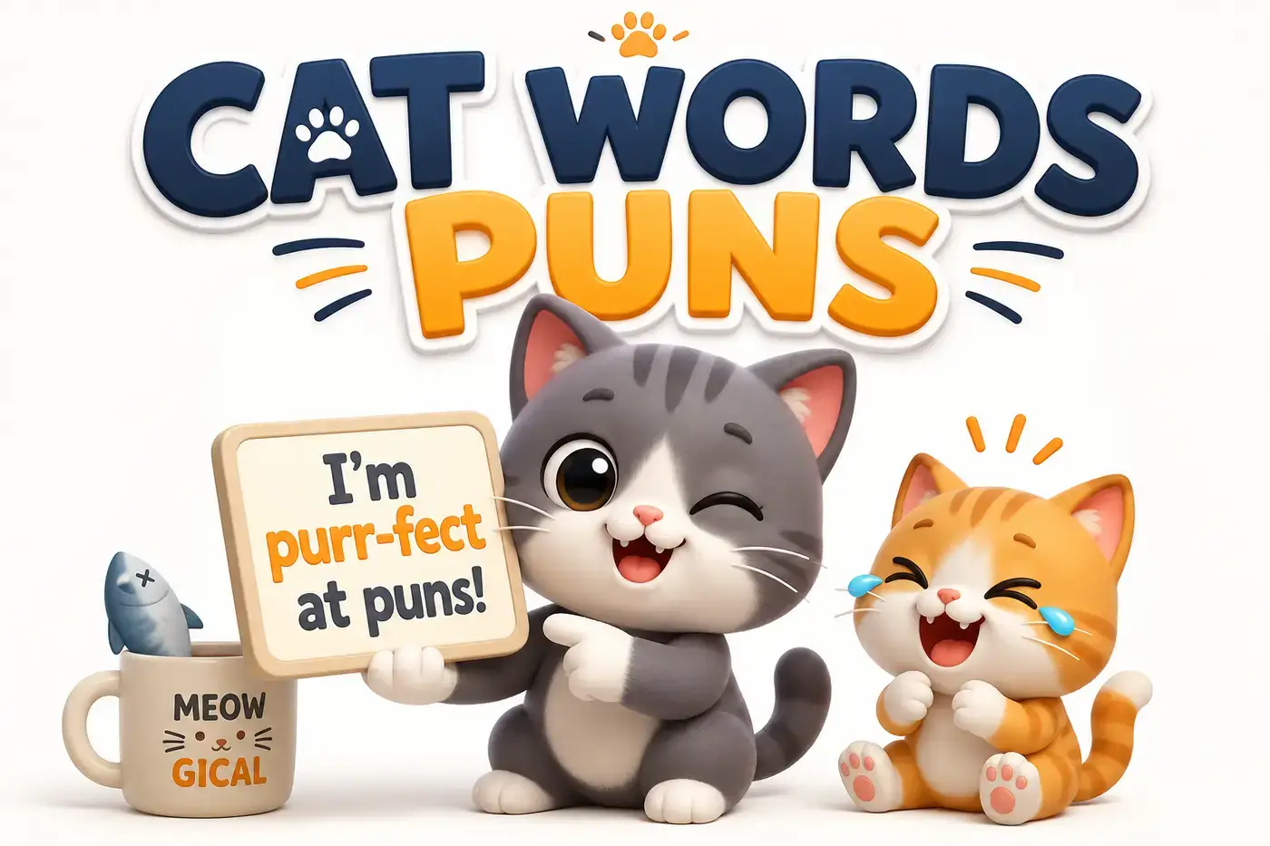 Cat Words Puns