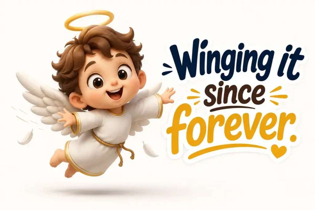 Funny Angel Puns for Instagram Captions