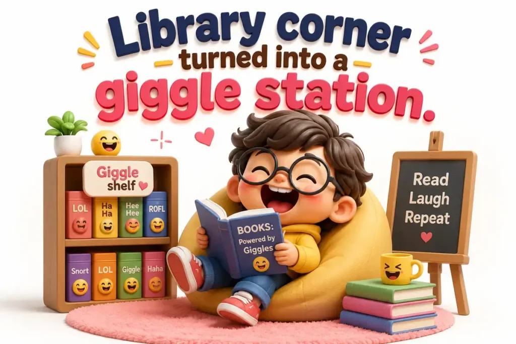 Funny Book Of Puns For Kids And School Reading
