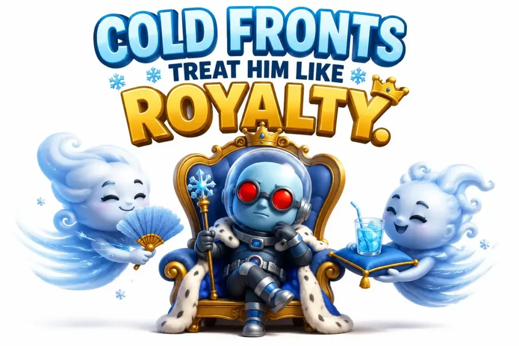 Funny Mr Freeze Puns