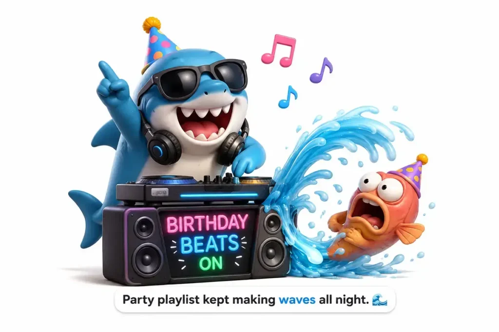 Funny Shark Birthday Puns
