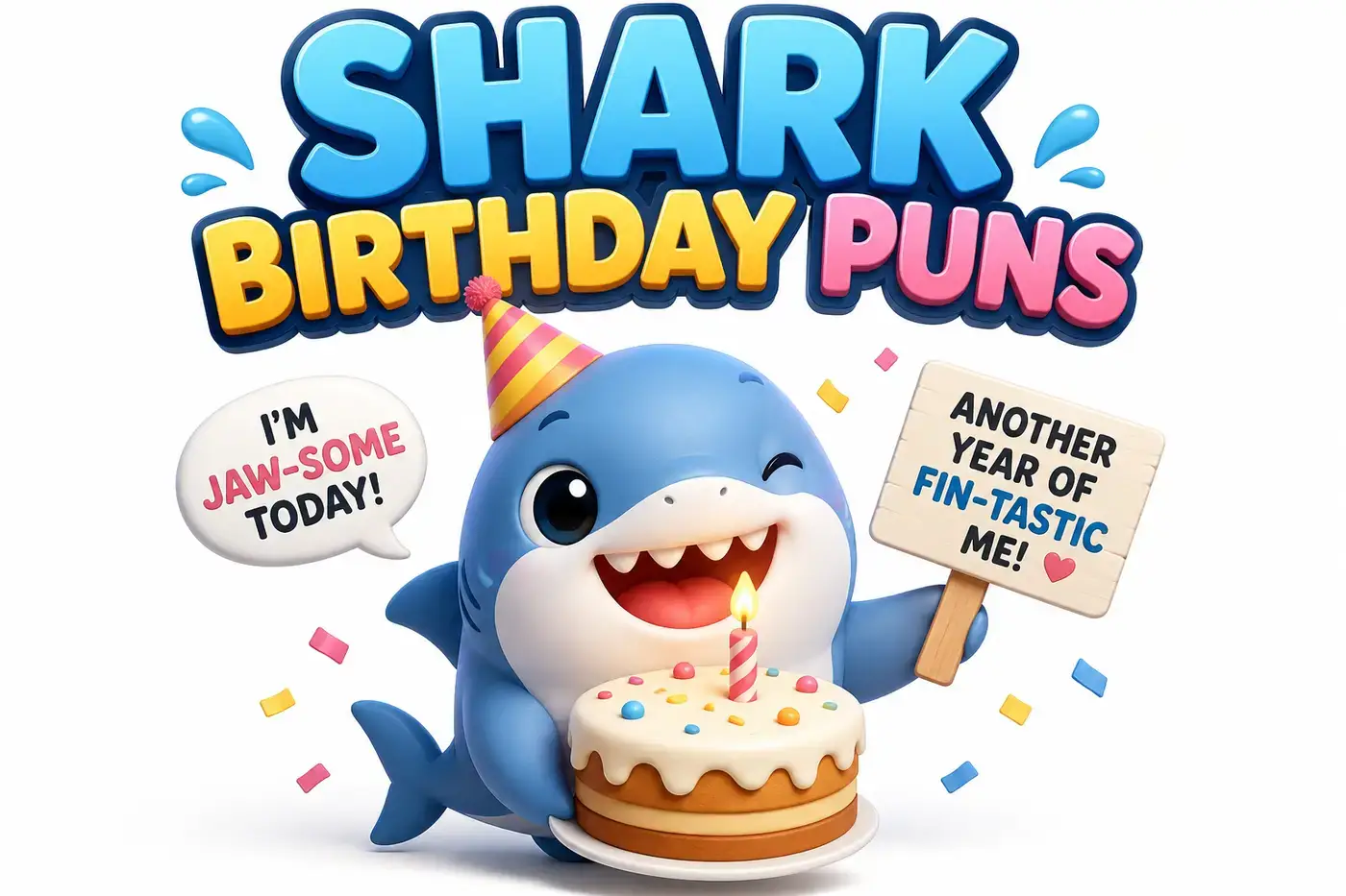 Shark Birthday Puns