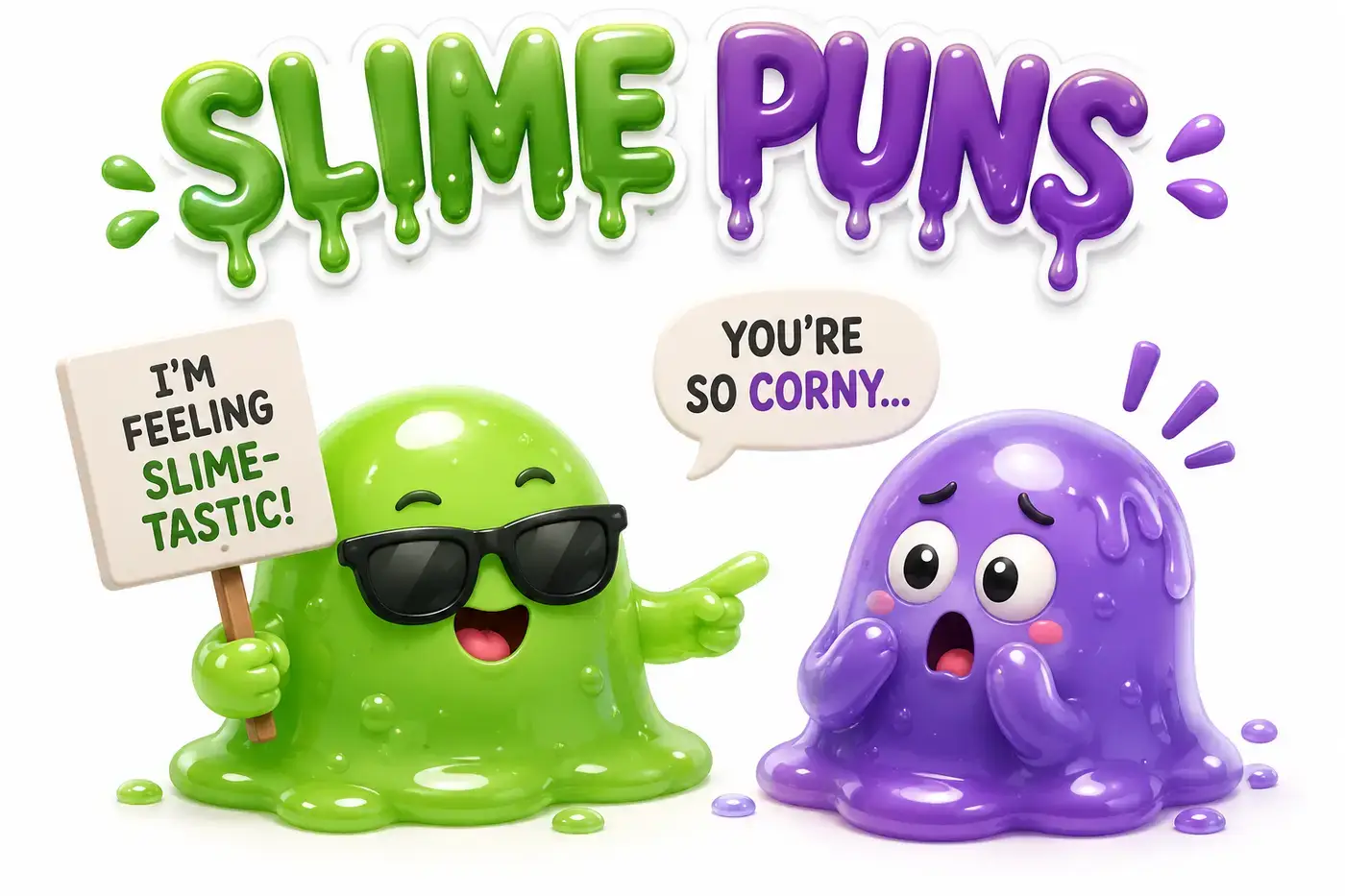 310+ Slime Puns for Endless Squishy Laughs