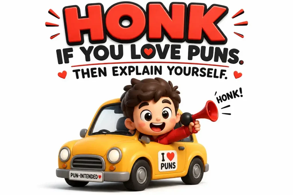 Sticker Puns for Cars That Turn Heads at Every Red Light