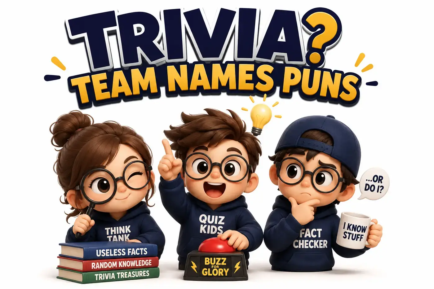 Trivia Team Names Puns