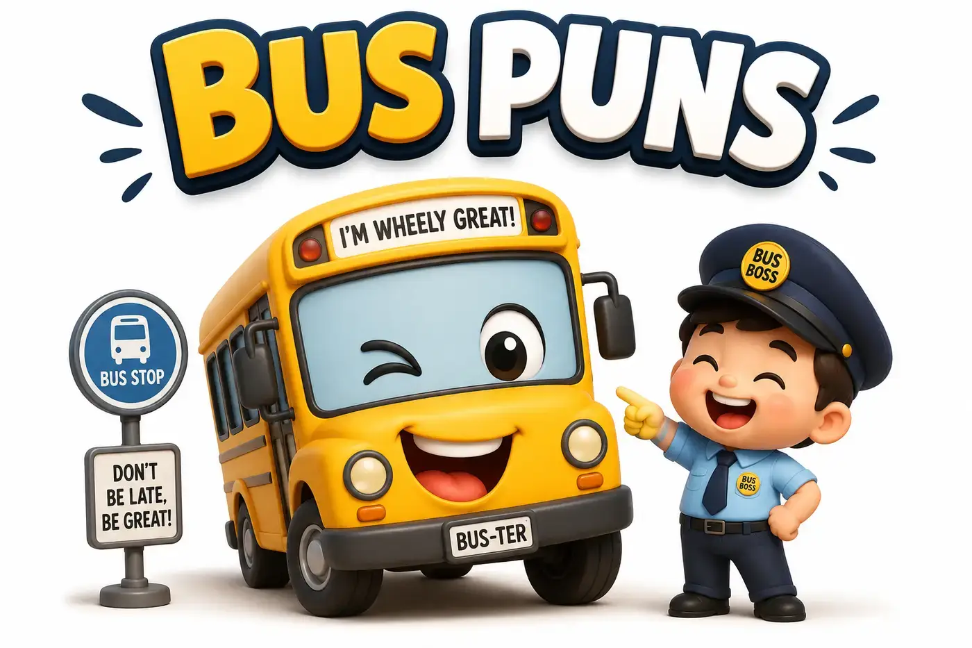 360+ Bus Puns That Will Take Your Laughs For A Joy Ride