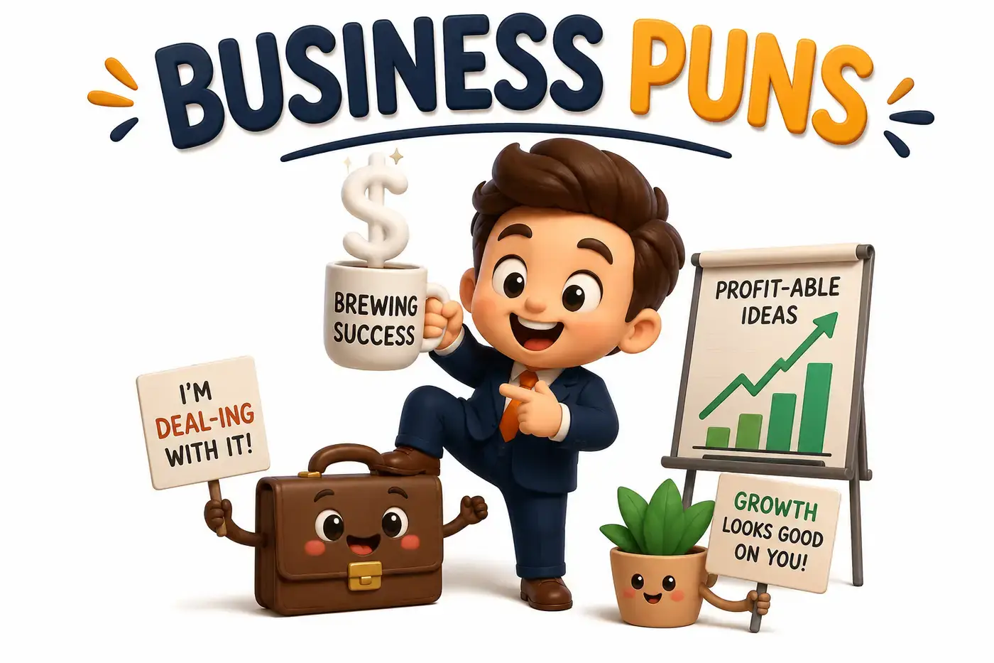 280+ Business Puns That Mean Serious Laughs And Profits
