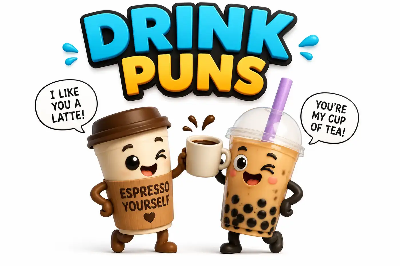 Drink Puns That Will Have You Sip Laughing All Day