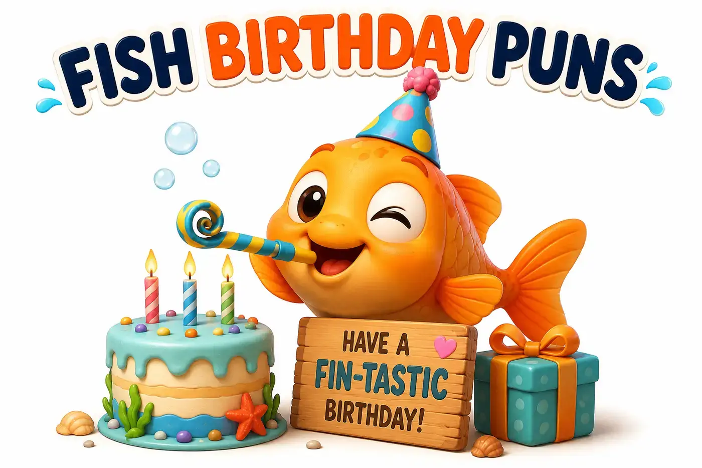 389+ Fish Birthday Puns That Will Make Every Celebration Fin Tastic
