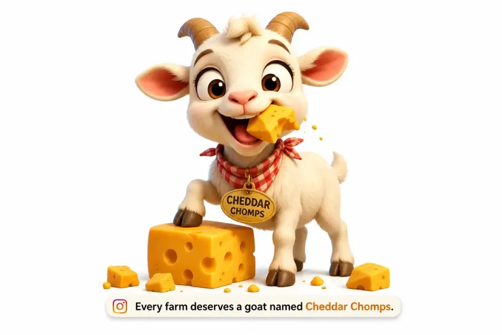 Funny Goat Names Puns For Friends And Family
