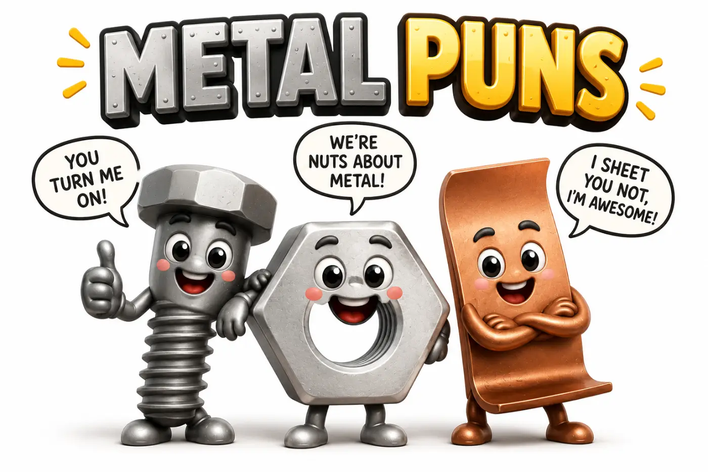 340+ Metal Puns That Will Steel The Show And Forge Big Laughs