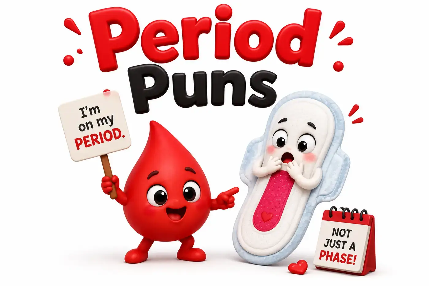 Period Puns: 377+ Funny Jokes That Totally Go With the Flow