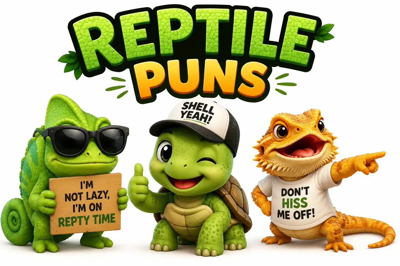 Reptile Puns That Will Have You Hissing With Laughter
