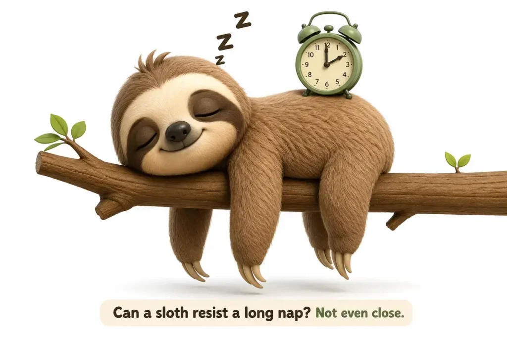 Cute Sloth  animal puns