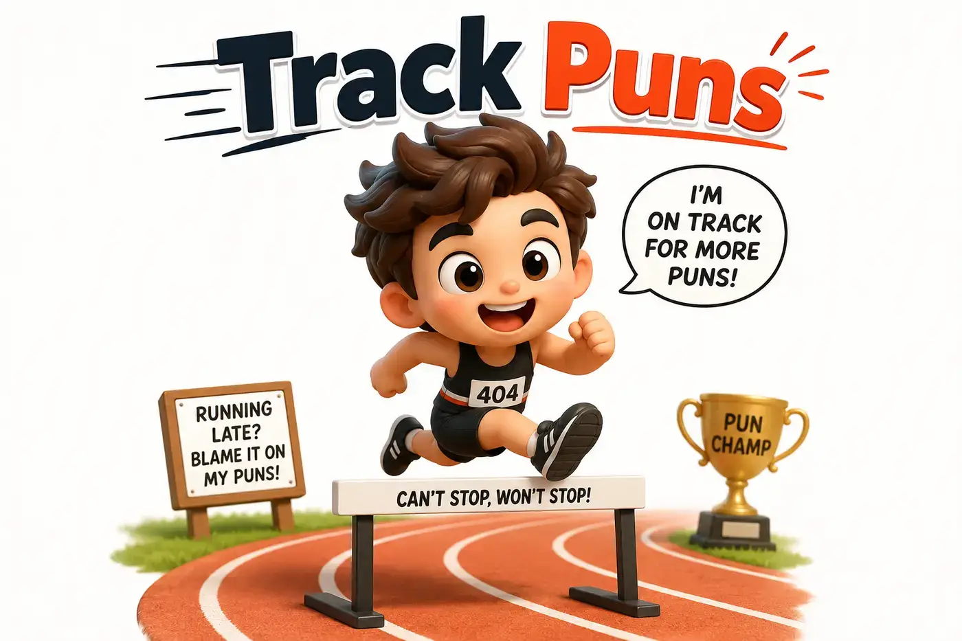 Track Puns That Will Keep Your Laughs Running Strong