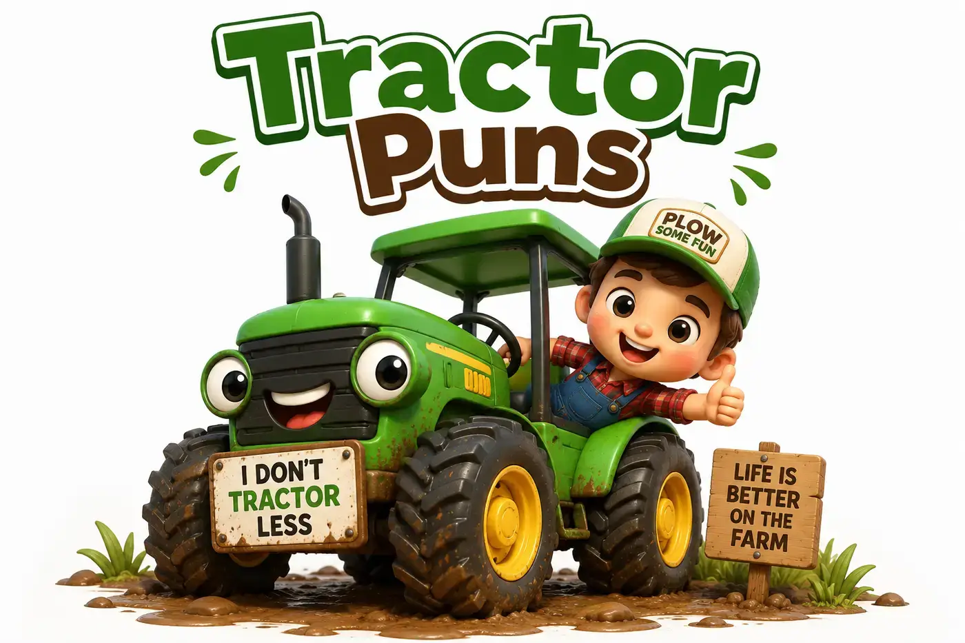 Tractor Puns That Will Plow Straight Into Your Funny Bone