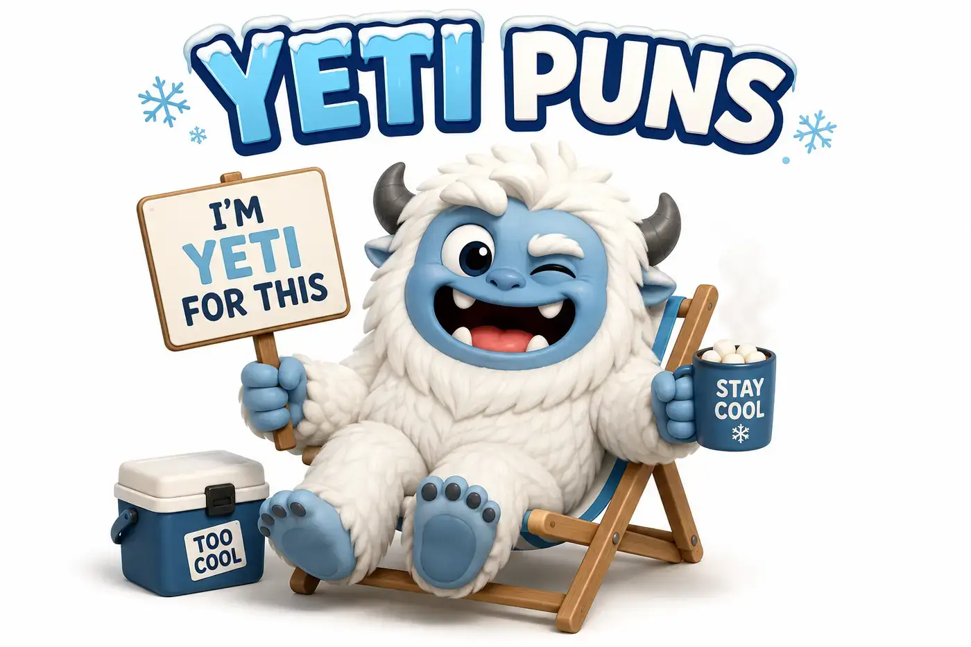 Yeti Puns So Snow Funny They Deserve Their Own Mountain