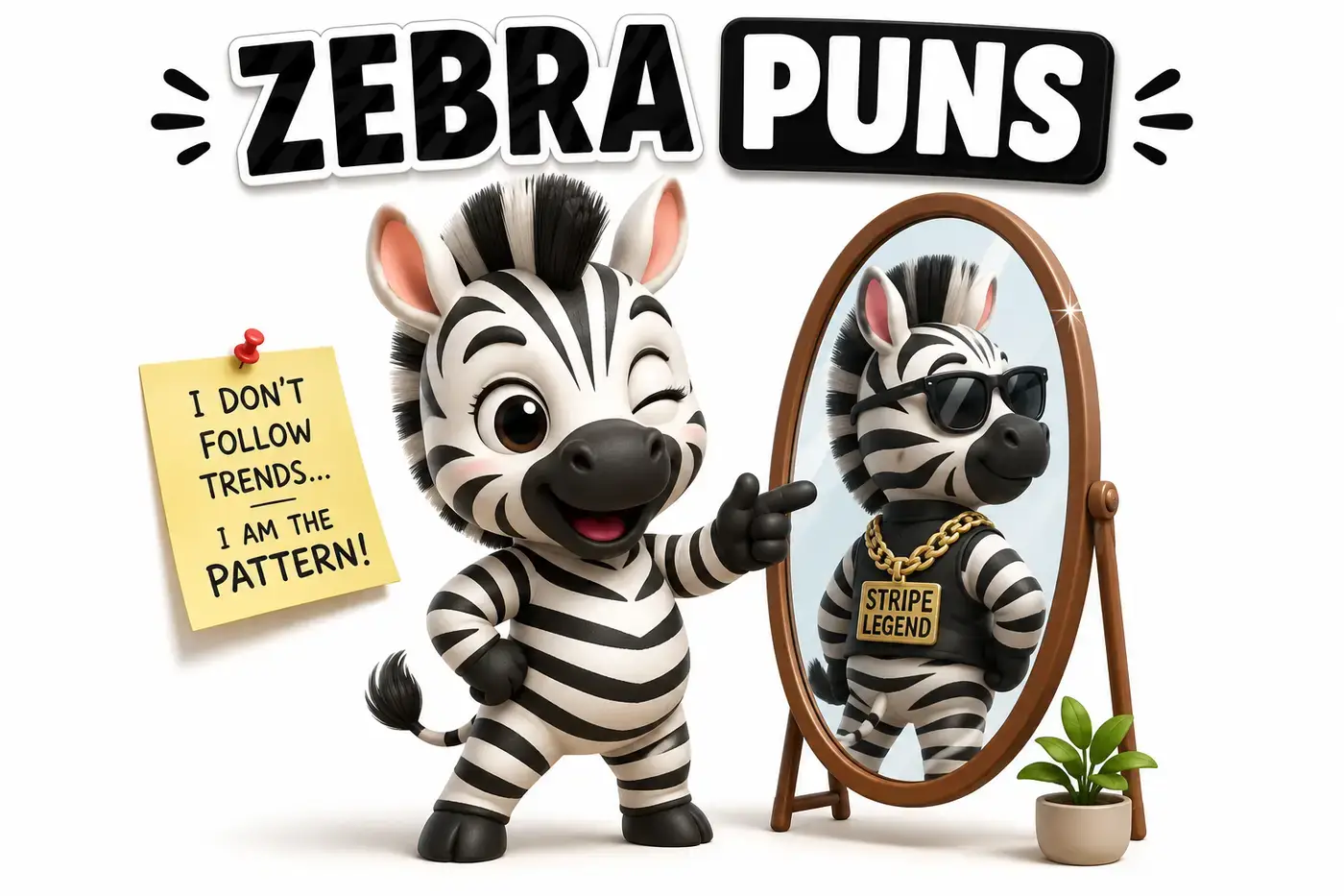 Zebra Puns That Will Have You Laughing In Black And White