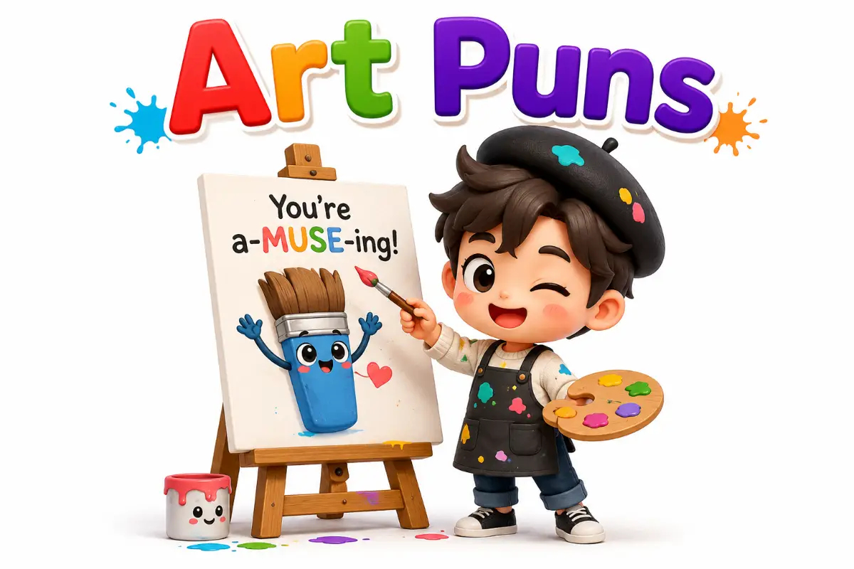 350+ Art Puns That Bring Out Your Inner Picasso