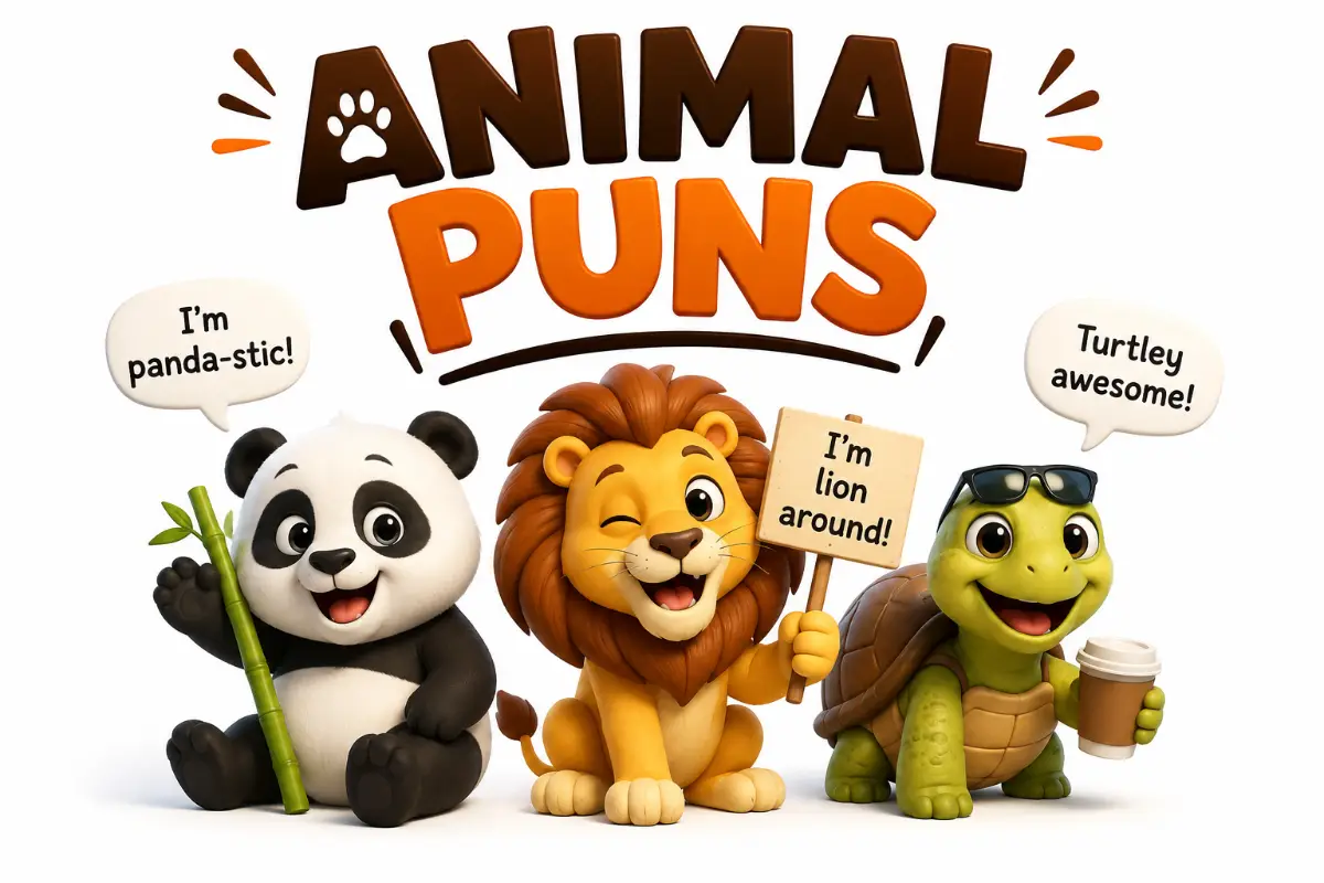 Best Animal Puns That Will Have You Roaring With Laughter