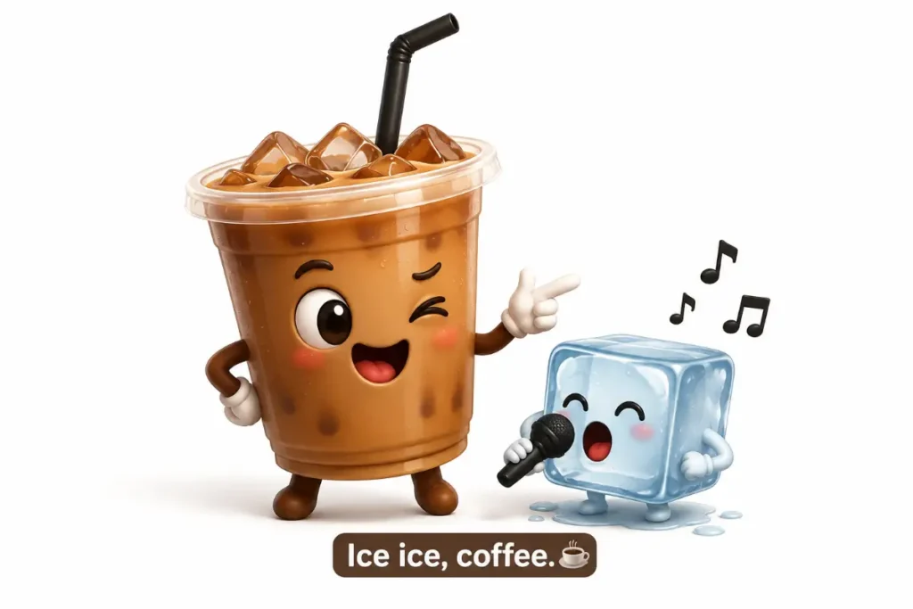 Coffee Puns About Iced Coffee and Summer