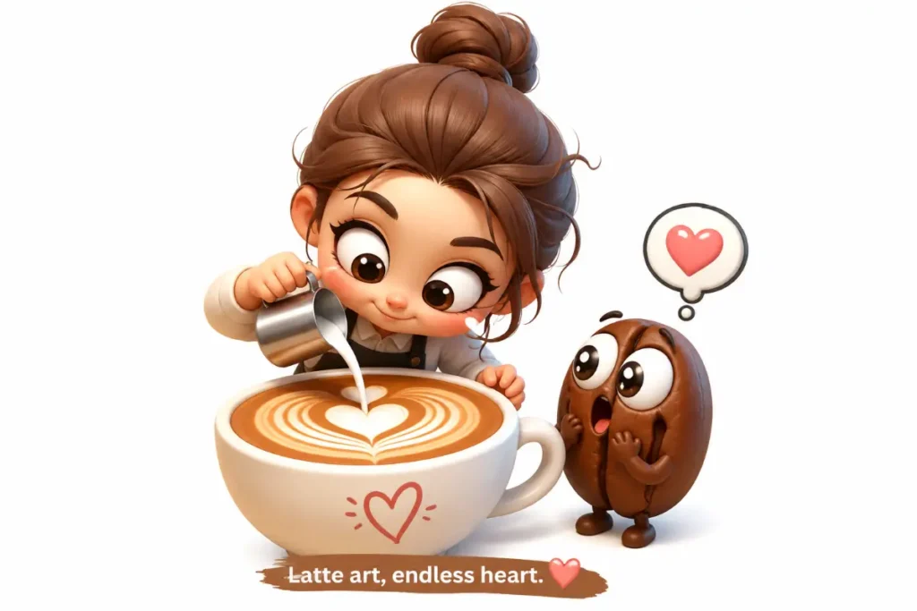 Coffee Puns About Latte Art