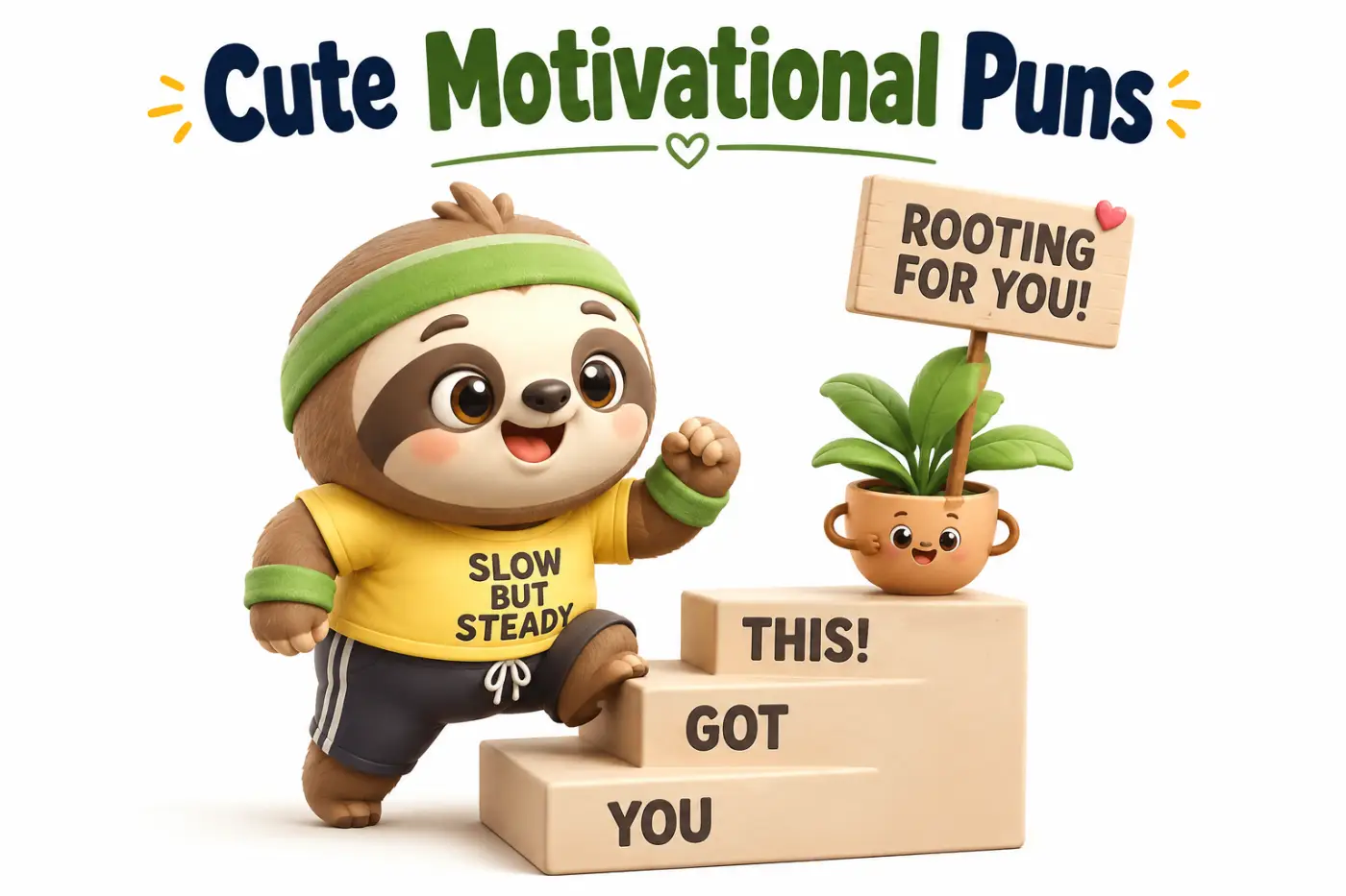 432 Cute Motivational Puns That Will Brighten Your Day