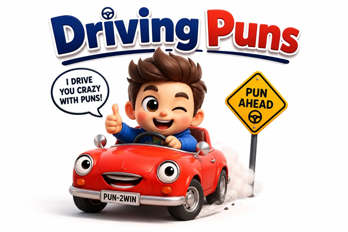 400+ Driving Puns That Will Keep Your Laughs In The Fast Lane