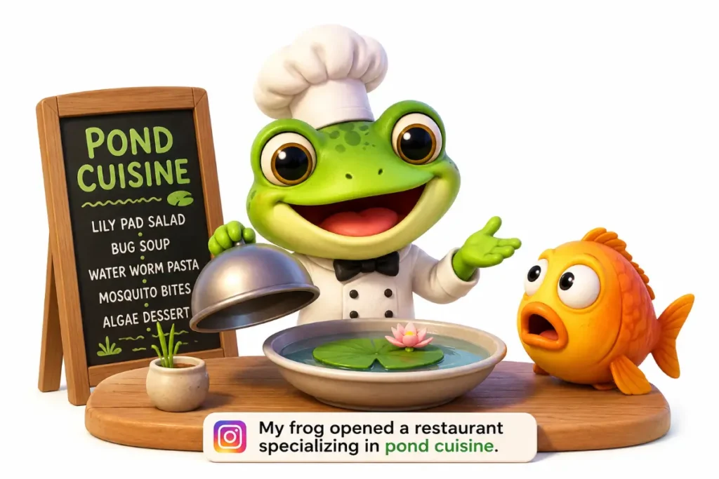 Funny Frog Puns