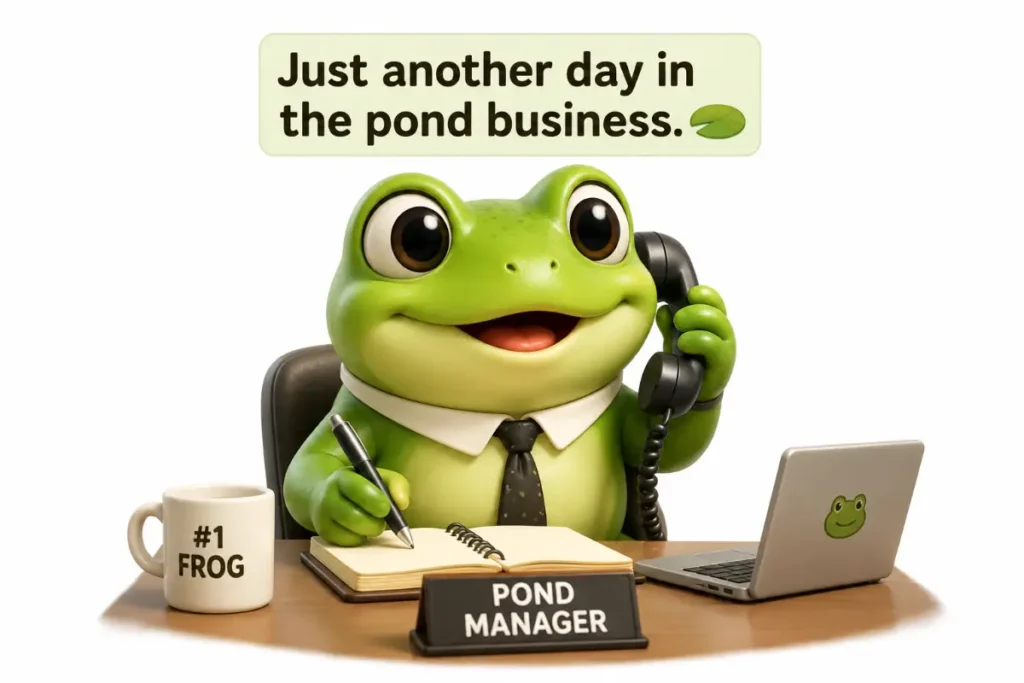 Funny Frog Puns For Social Media
