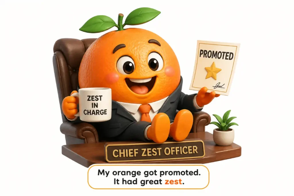 Funny Orange Puns
