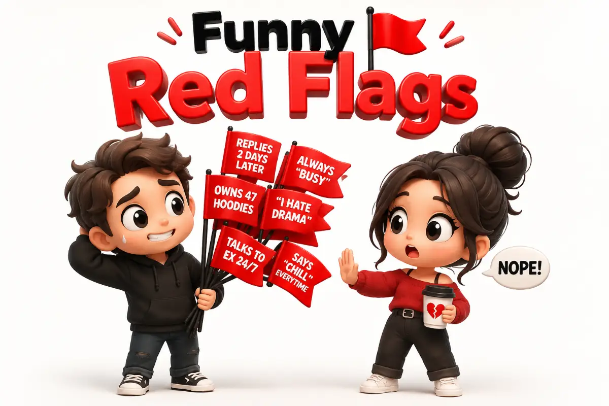Funny Red Flags That Make You Laugh And Question Everything (2026)