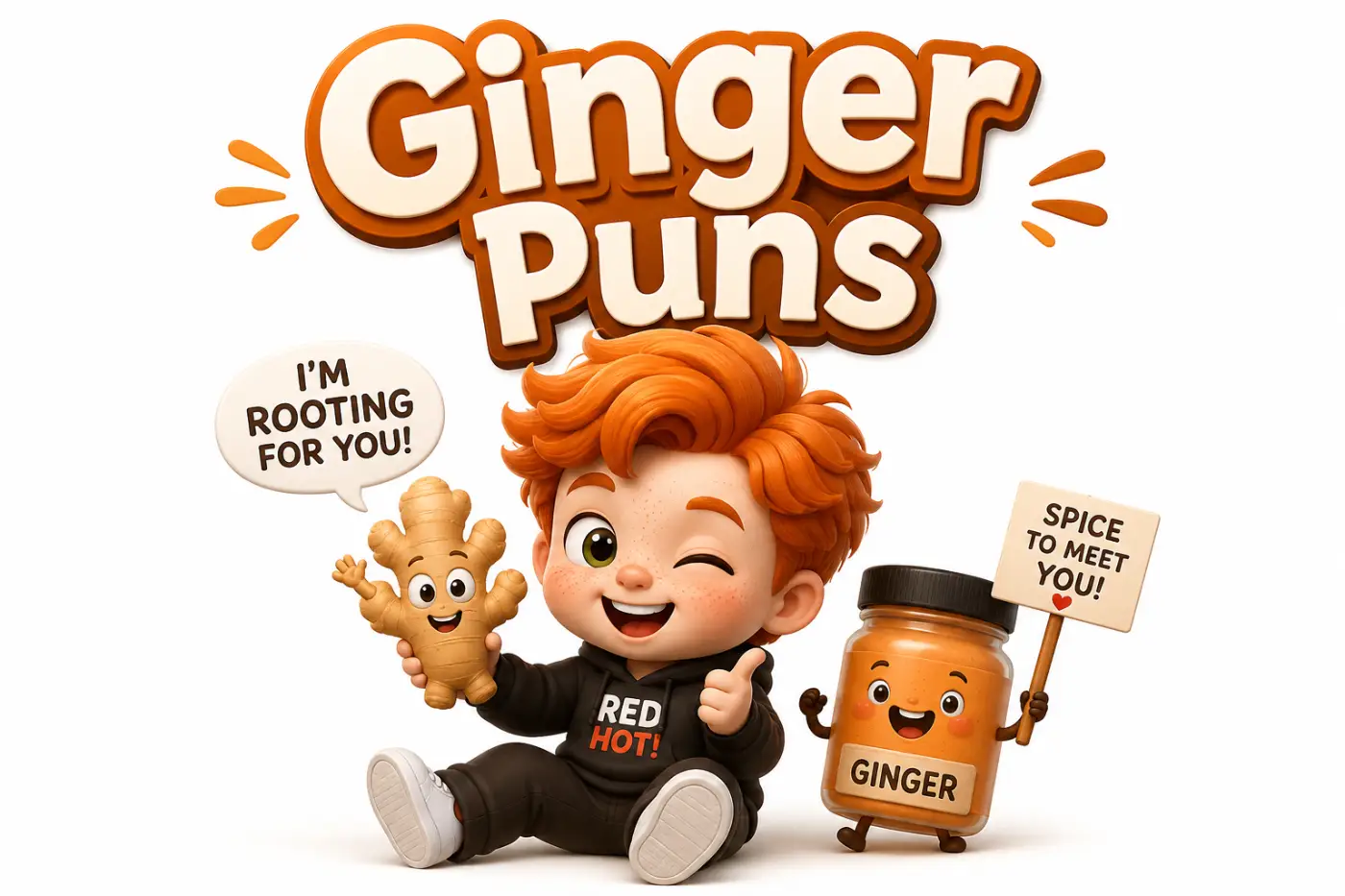 Ginger Puns That Will Spice Up Your Day With Endless Laughs