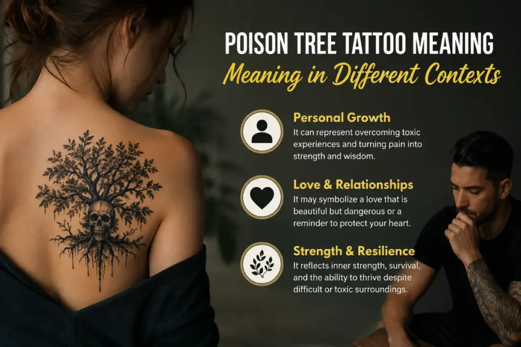 Poison Tree Tattoo Meaning Meaning in Different Contexts