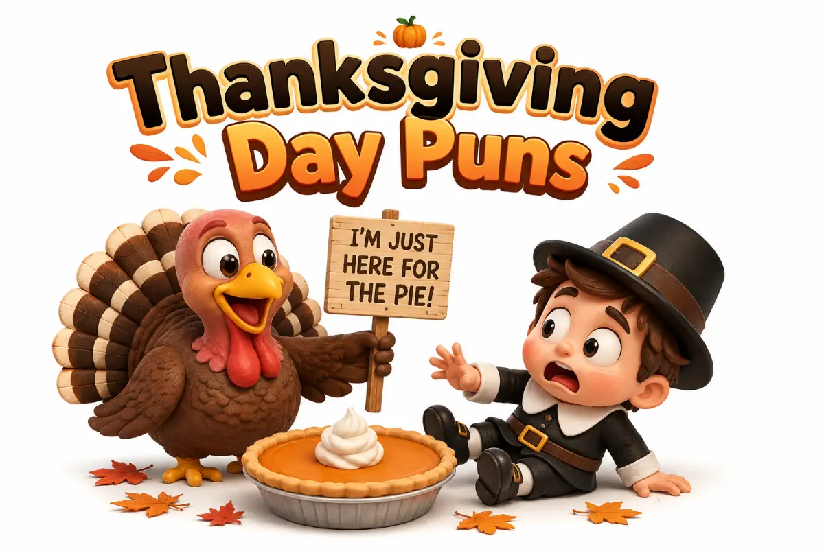 Thanksgiving Day Puns: 300+ Funny Jokes to Gobble Up in 2026